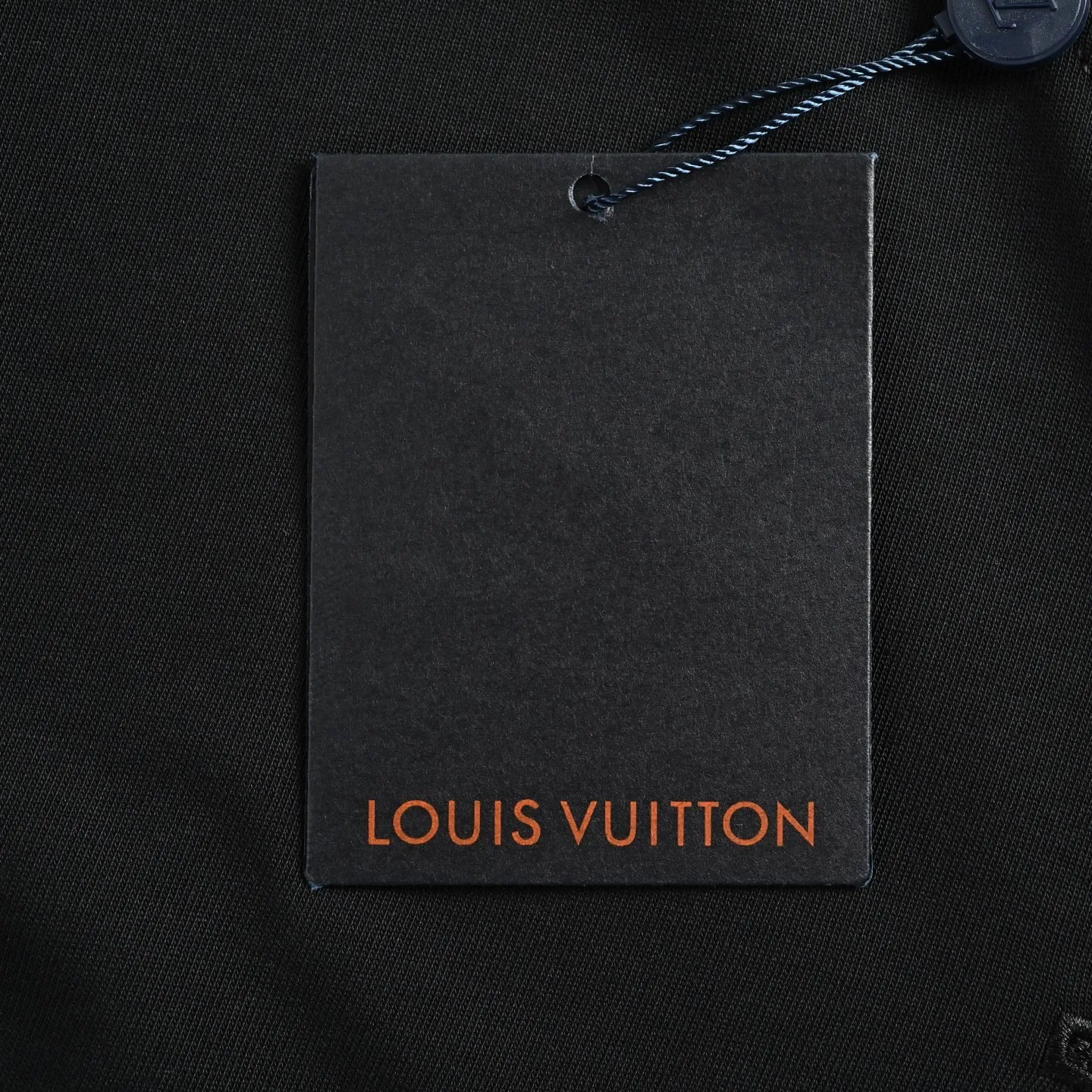Louis Vuitton/Louis Vuitton front and back letter woven embroidered short sleeves